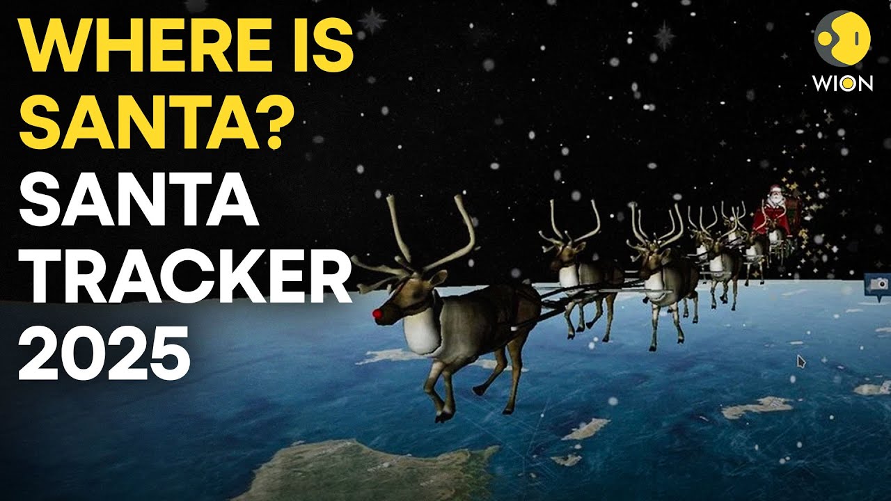 Santa Claus LIVE: NORAD Tracks Santa Claus Around the World | Christmas | WION