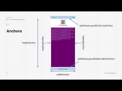 Intro to iOS Development: Lecture 2 - UIKit and AutoLayout (Fall 2018)