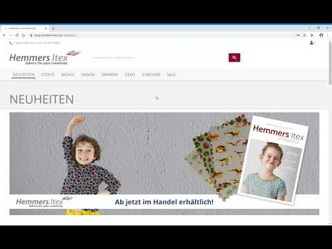 Online Shop Hemmers Itex #stoffe #nähen #stoffgrosshandel #fabricswholesale #nähen #sewing