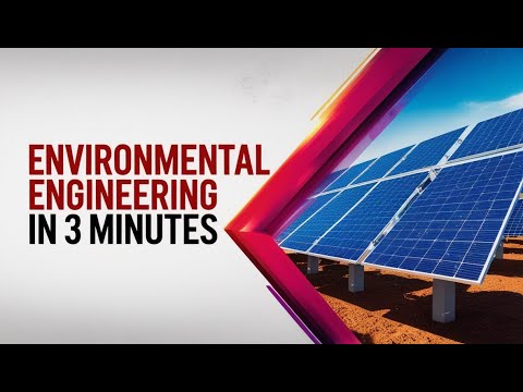 Environmental Engineering in 3 Minutes