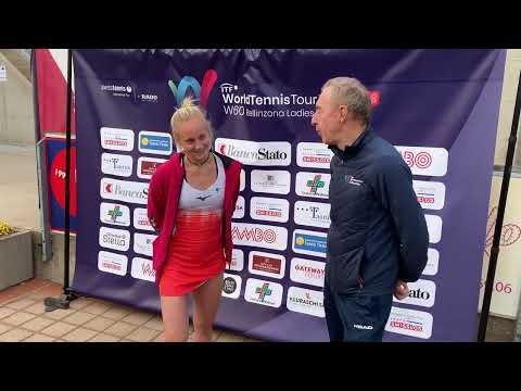 Interview of Melania Delai (ITA) at the Bellinzona Ladies Open