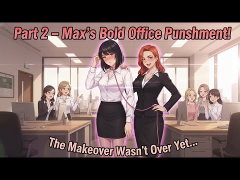 The Female Assistant | MAX Transformation From Boy To Girl Part - 2  | TG Transformation Comic |