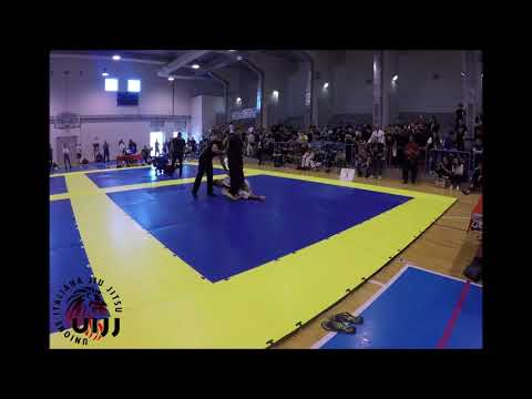 Napoli Jiu Jitsu Challenge 2017 - finale nera master assoluto - Avallone vs Pachkovskyi