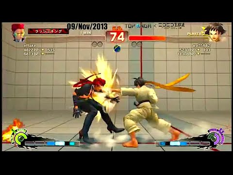 Haitani (Makoto) vs Uryo (C.Viper) - SSF4 AE2012