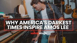 Amos Lee performs an acoustic version of “No More Darkness, No More Light” LIVE on Salon Stage