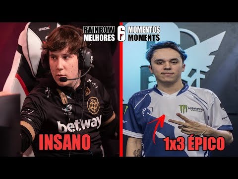 PSYCHO DESTRUINDO DE BUCK, CLUTCH ÉPICO DO NESK E MAIS - MELHORES MOMENTOS R6