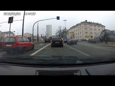 Kolizja rondo Jagiellonów Bydgoszcz