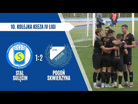 Stal Sulęcin - Pogoń Skwierzyna 1:2 - skrót meczu - 11.10.2025r.