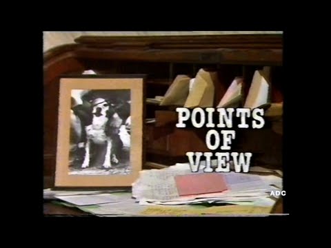 BBC1 announcer Clive Roslin into points of View Barry Took (part) 25th February 1983
