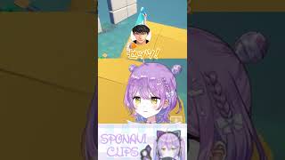 シンさんとの協力ゲームでつぼにはまる紫宮るな【紫宮るな/ハセシン/ぶいすぽっ！/切り抜き/Carry The Glass /VTuber】