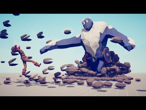 GOD CLAMS vs EVERY UNIT - Totally Accurate Battle Simulator TABS