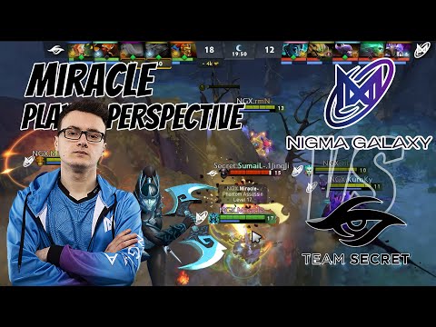 Miracle- [Phantom Assassin] Player perspective full game | NIGMA GALAXY VS TEAM SECRET #miracle #dpc