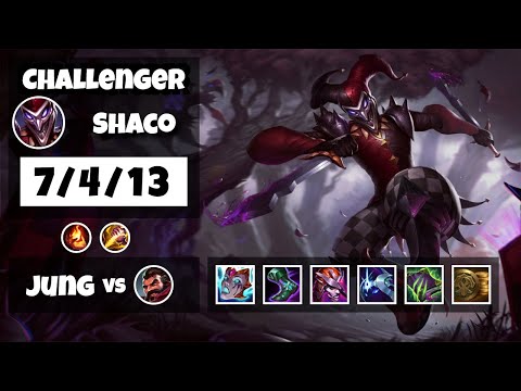 Shaco s11 Jungle Challenger Replay (7/4/13) - EU