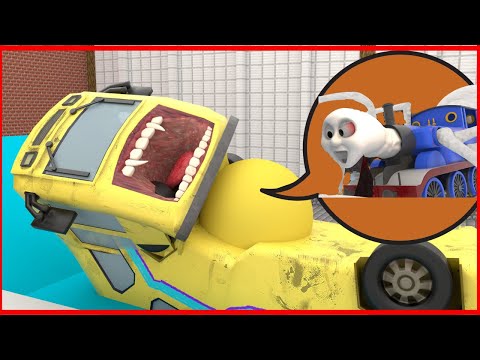Lady Train Pregnant - BUS EATER VS TRAIN EATER | Transforms into Thomas Train | Minecraft Animation