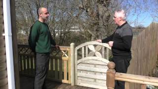 preview picture of video 'Timber Panels And Timber Gates | Swansea | 01792 884828 | DG Heath'