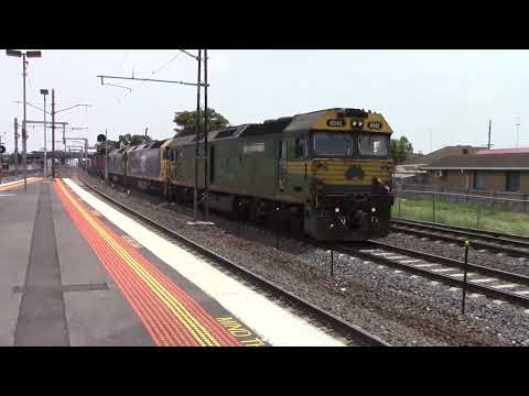 G542 G522 G539 on Freight Middle Footscray