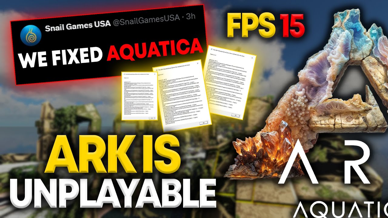 AQUATICA IS FINALLY FIXED! or Is It... | ARK: Survival Evolved