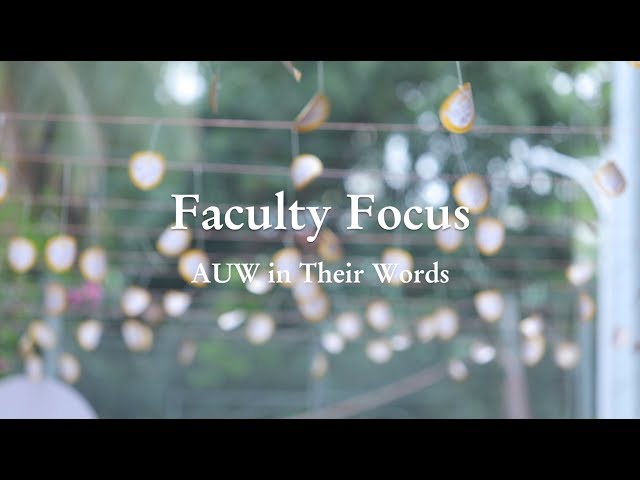 Asian University for Women video #2