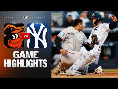 뉴욕양키스 VS 볼티모어 7:2 MLB 스포츠하이라이트