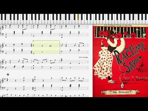Ragtime Sapho by Jess Dowler (1902, Ragtime piano)