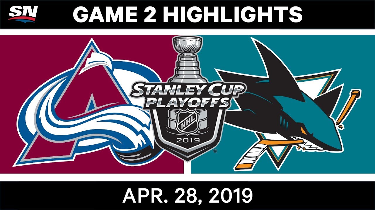 Vidéo: Quelle série entre les Sharks et l'Avalanche..