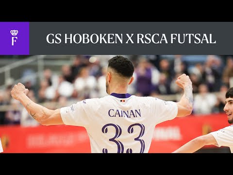 HIGHLIGHTS Futsal League (1/4 final): GS Hoboken Ster - RSCA Futsal | 2023-2024