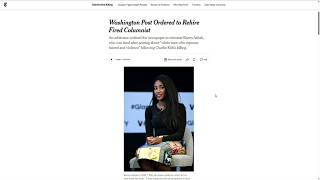 Arbitrator orders Washington Post columnist job reinstatement