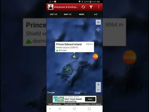 Featured Volcano of the Day: 29-12-19 Prince Edward Island, South Africa