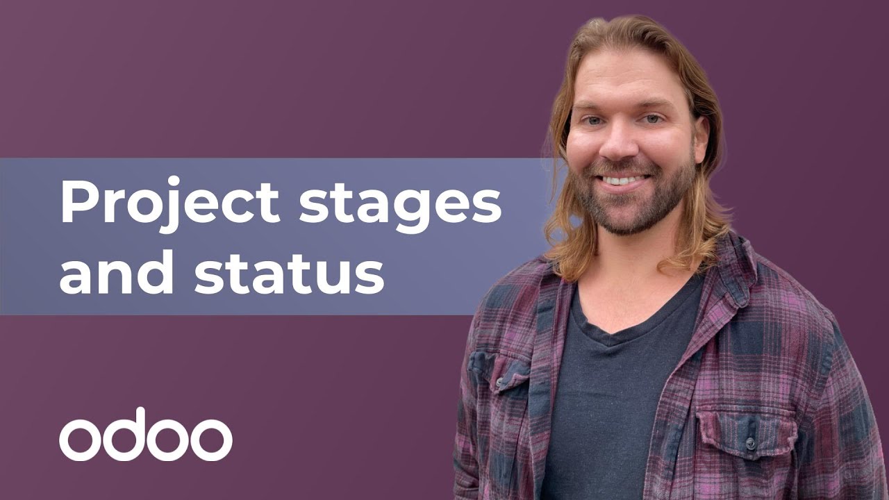 Project stages and status | Odoo Project & Timesheets
