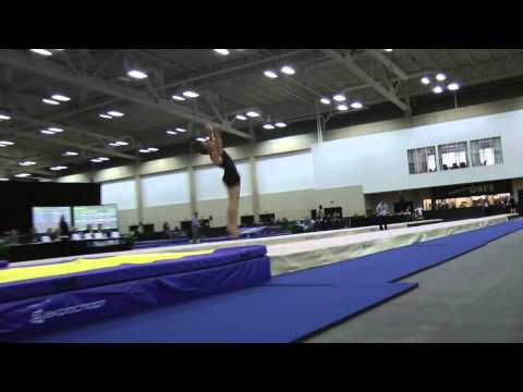 Brandon Krzynefski - Tumbling Finals Pass 2 - 2014 USA Gymnastics Championships