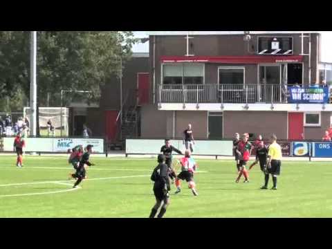 Zuidvogels D1 - FC Almere D1 1e helft BEKER (31-08-2013)