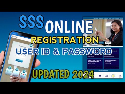 SSS ONLINE REGISTRATION 2024 | PAANO MAGKAROON NG USER ID AT PASSWORD SA SSS ONLINE 2024