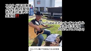 スカンクP 小暮が下田漁港より生LIVE配信中！