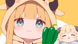 逃げ場なしｗわためのピーマン嫌いを克服させるちょこ先生【ホロライブ切り抜き】