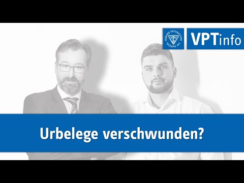 VPTinfo (09.11.21) - Urbelege verschwunden?