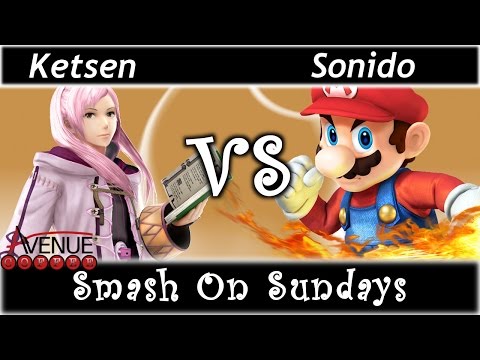 SoS5 - Ketsen (Robin) vs. Sonido (Sonic, Mario) - GFs - Smash 4 - Wii U