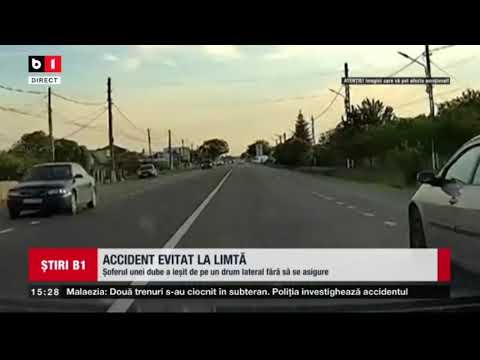 IMAGINI - ACCIDENT, EVITAT LA LIMITA_Stiri B1_25 mai 2021