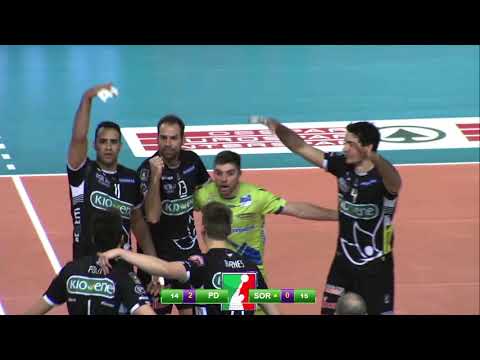 Gli highlights di Kioene Padova – Globo BPF Sora 3-2