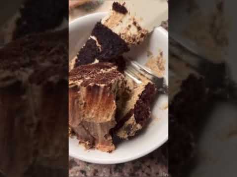 My Birthday Cake chocolate with whip cream