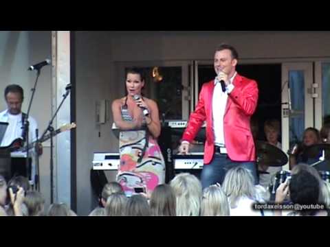 Linda Bengtzing & Magnus Carlsson - Värsta Schlagern (Skara 2009-08-05)