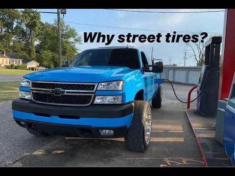 Why STREET tires? is my truck 4x4?