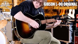 Video thumbnail for No Talking...Just Tones | Gibson L-00 Original - Vintage Sunburst by Peach Guitars