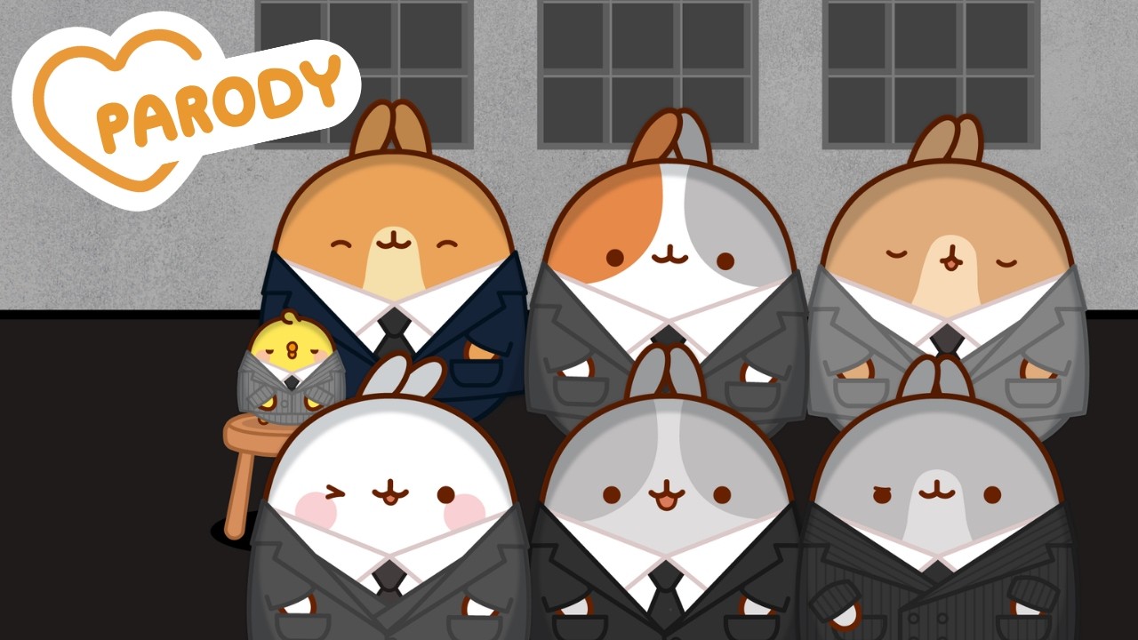 Molang BTS Concert parody 💜🔥 Cutest Kpop Performance Ever