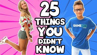 25 Things You Didn&#39;t Know About SIS vs BRO!!!