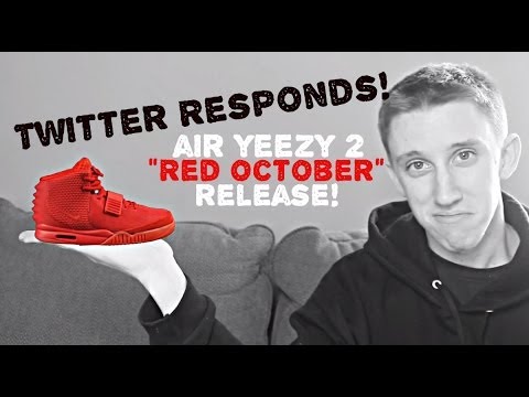 Twitter Responds to Air Yeezy 2 "Red October" Release!