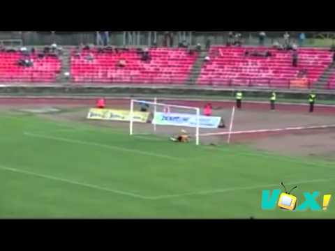 Radnički 1923 - Javor Goal with half of the field