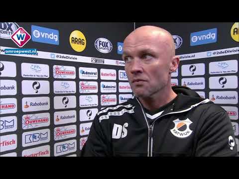 Reactie Katwijk-trainer Dick Schreuder na de nederlaag tegen Kozakken Boys