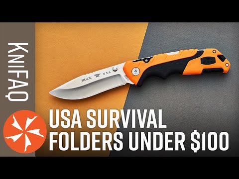 KnifeCenter FAQ #142: USA-Made Survival Folders Under $100?