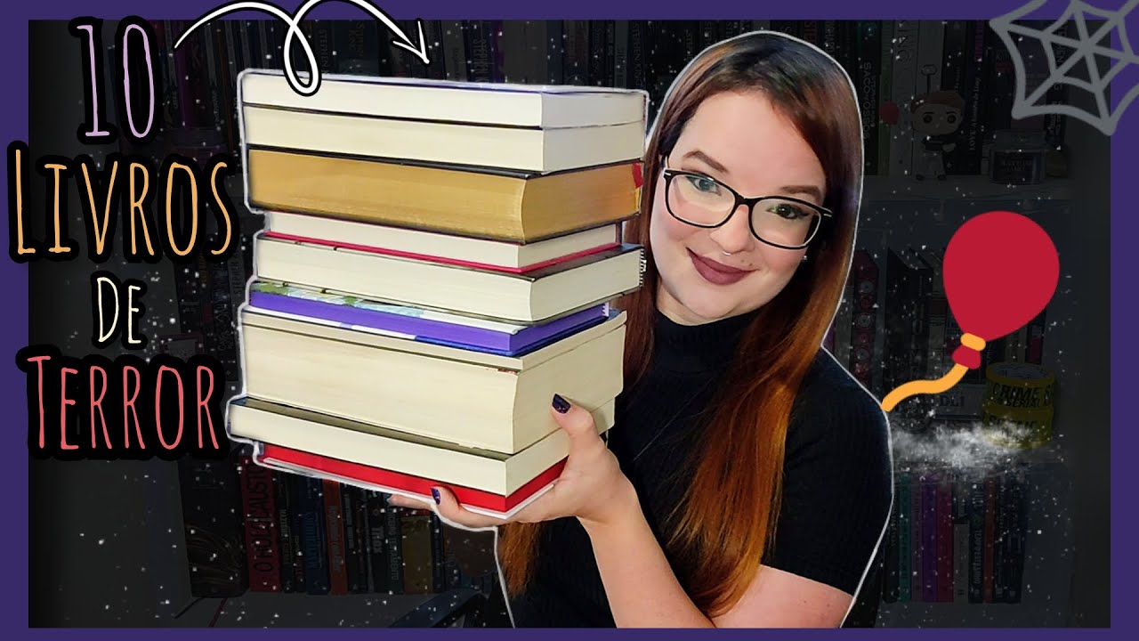 10 LIVROS DE TERROR INCRÍVEIS 👻 PARA ENTRAR NA VIBE DO HALLOWEEN 🎃