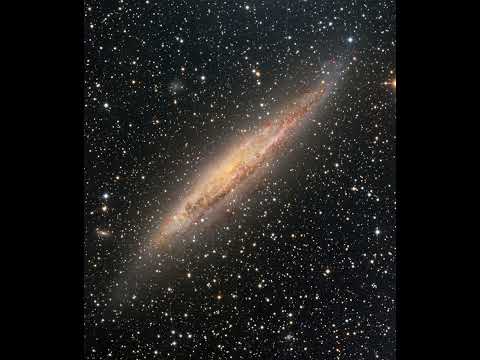 Nearby Spiral Galaxy NGC 4945 #shorts